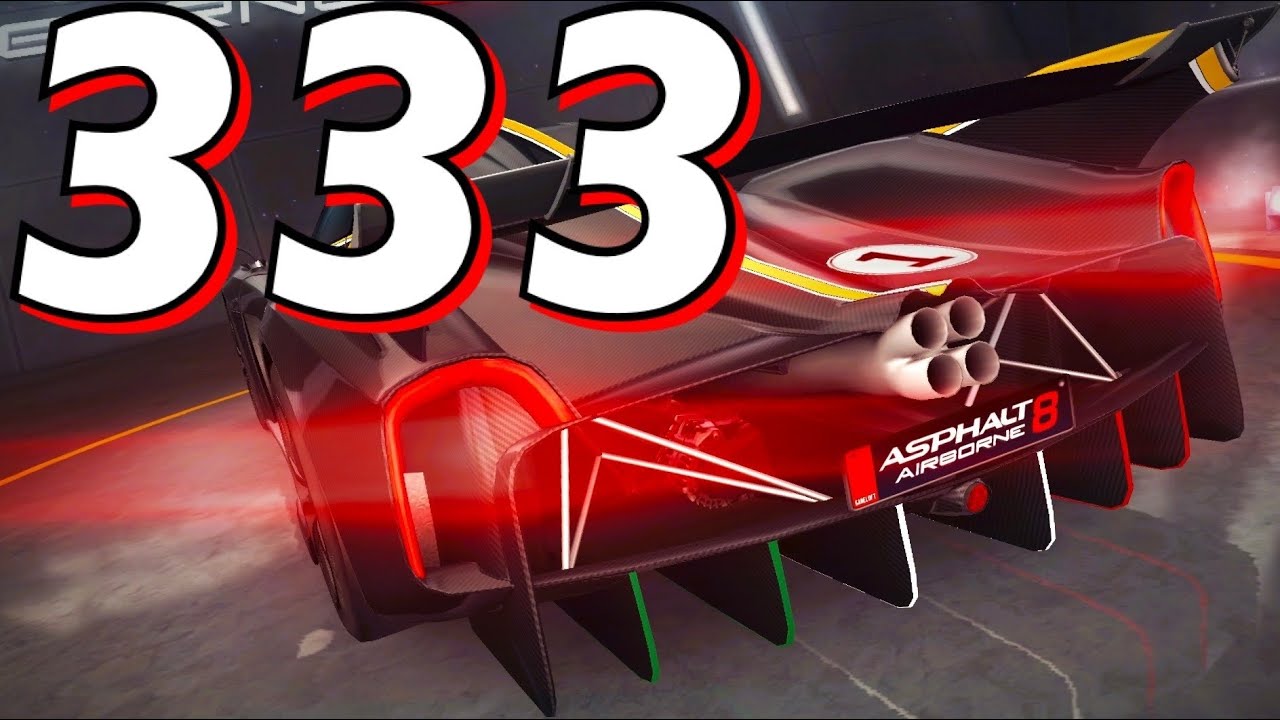 Asphalt 8, Unlocking My 333rd Car, PAGANI HUAYRA R, All The Cars Of The Game, 4K 60fps