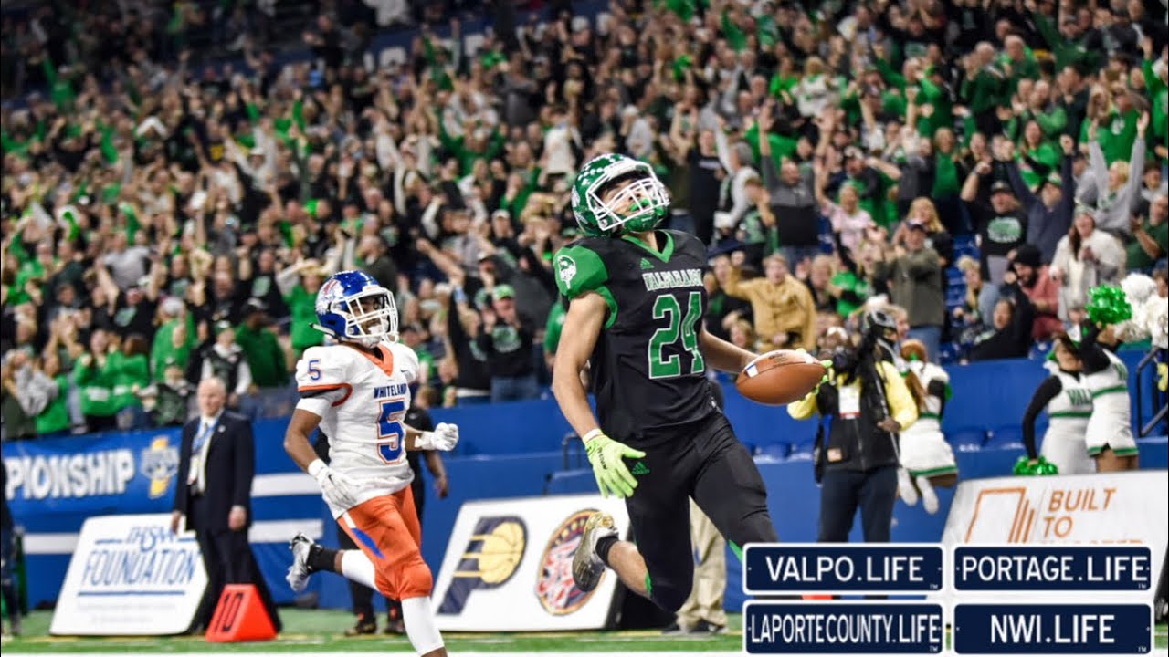 IHSAA 5A Football State Championship Highlights: Valparaiso vs. Whiteland (2022)