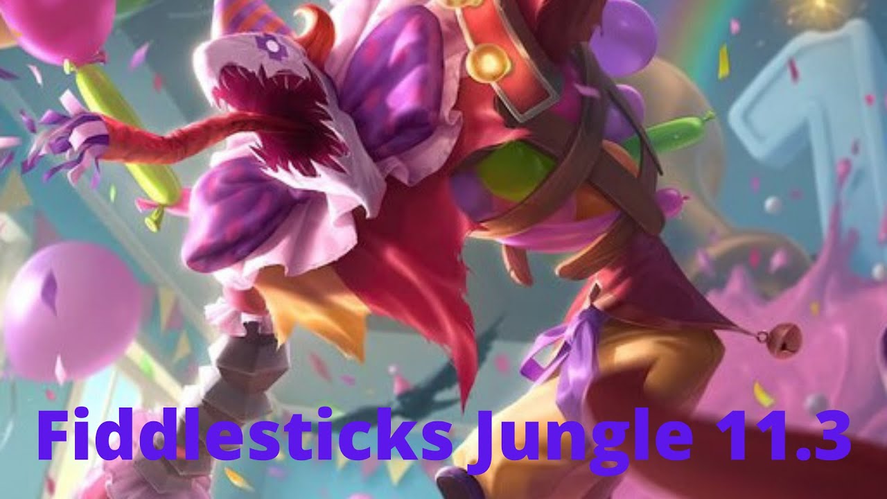 Fiddlesticks Jungle Carry! Pentakill (Unofficial) Patch 11.4