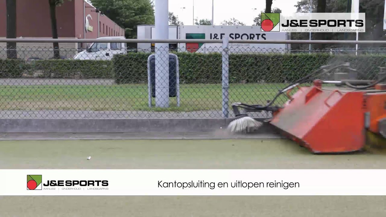 J&E Sports Onderhoud kunstgras hockeyvelden