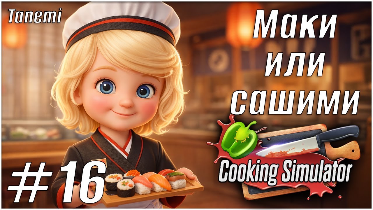 Cooking Simulator Sushi #16 Маки или сашими