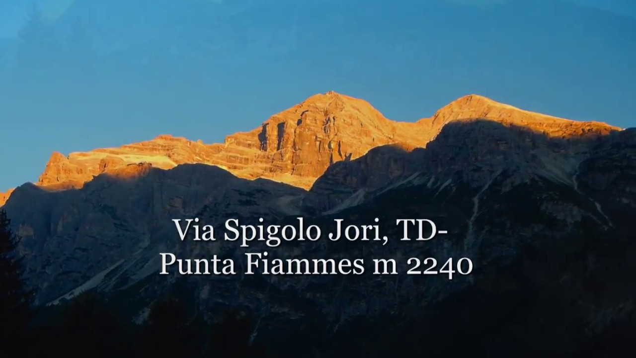 Via Spigolo Jori, TD- , Punta Fiames m 2240