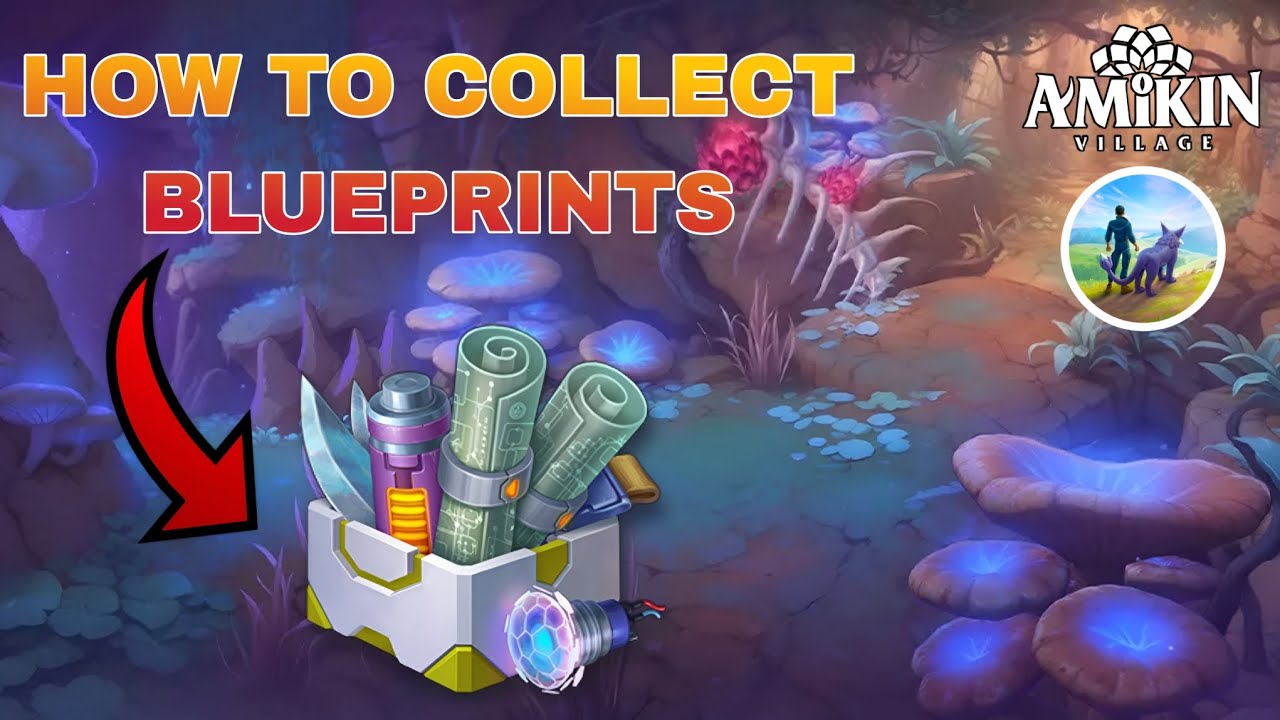 😱 AMIKIN VILLAGE - HOW TO COLLECT BLUEPRINTS ✌️ T3 EGGS ✌️| 180