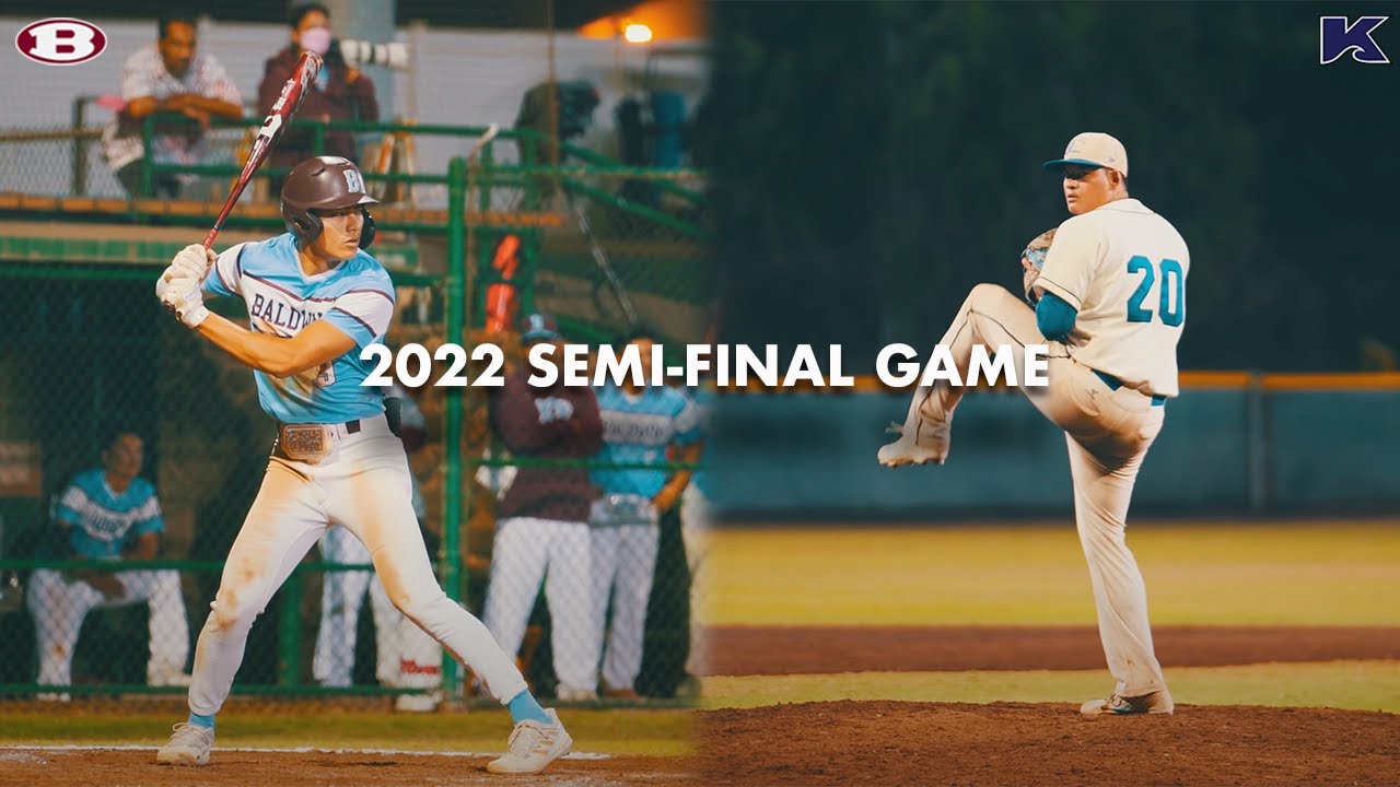 Baldwin vs Kailua - Semi Finals | 2022 HAWAII STATE TOURNAMENT | Full Game Baseball Highlights