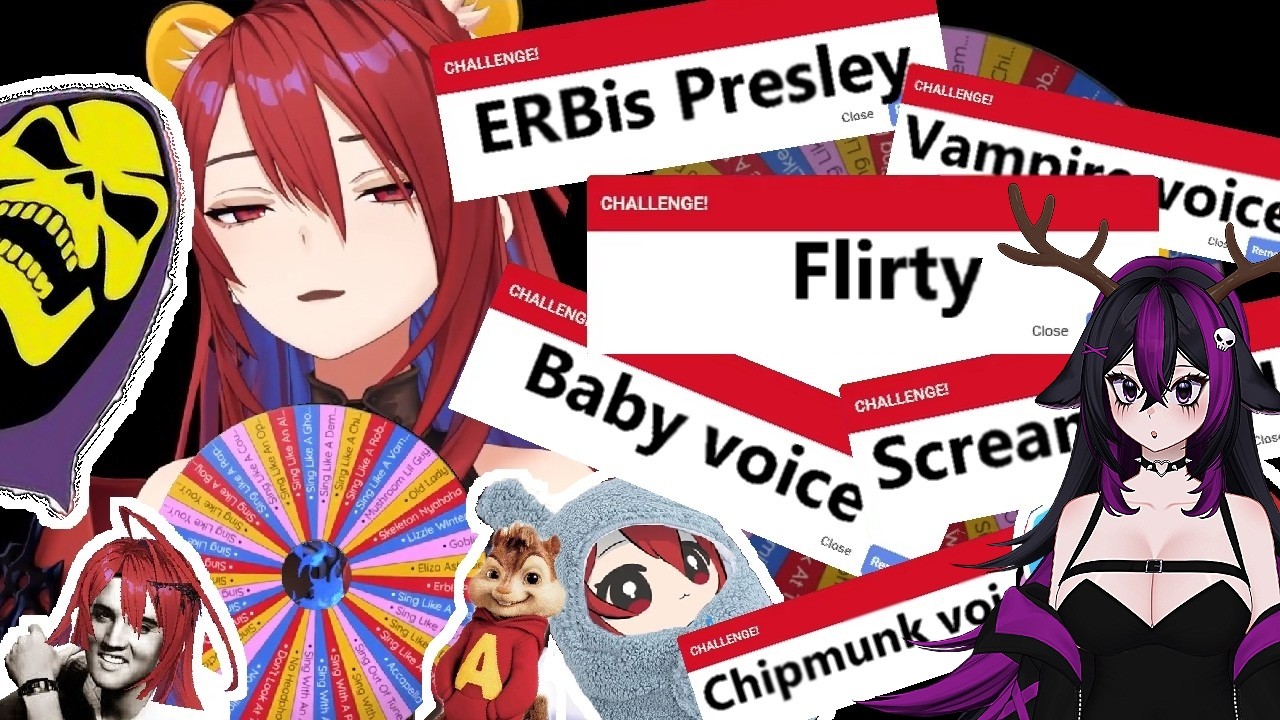 [Hololive React] ERB Tests her CRAZY Voice Range with Wheel Spins |Vtuber Kuro Ishida|
