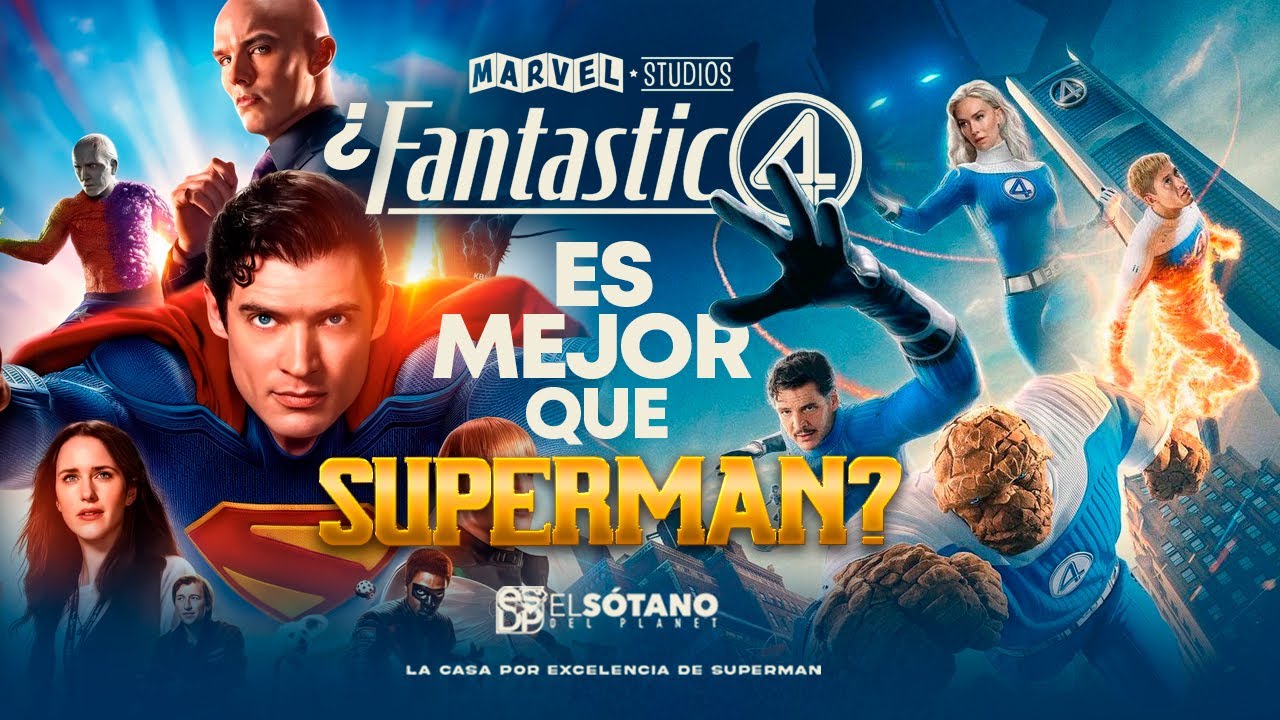 ¿CUATRO FANTÁSTICOS ES MEJOR QUE SUPERMAN?