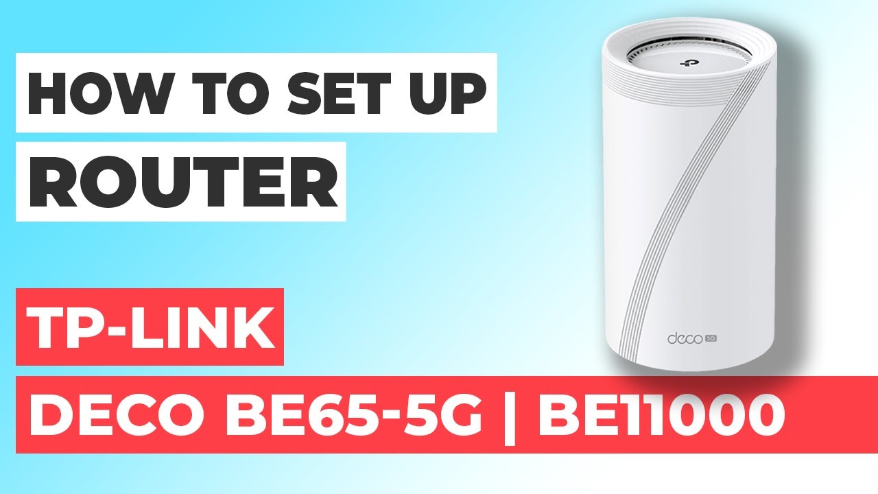✅ Как настроить TP-Link Deco BE65-5G | Как настроить WiFi-роутер TP-Link BE11000 Deco BE65-5G