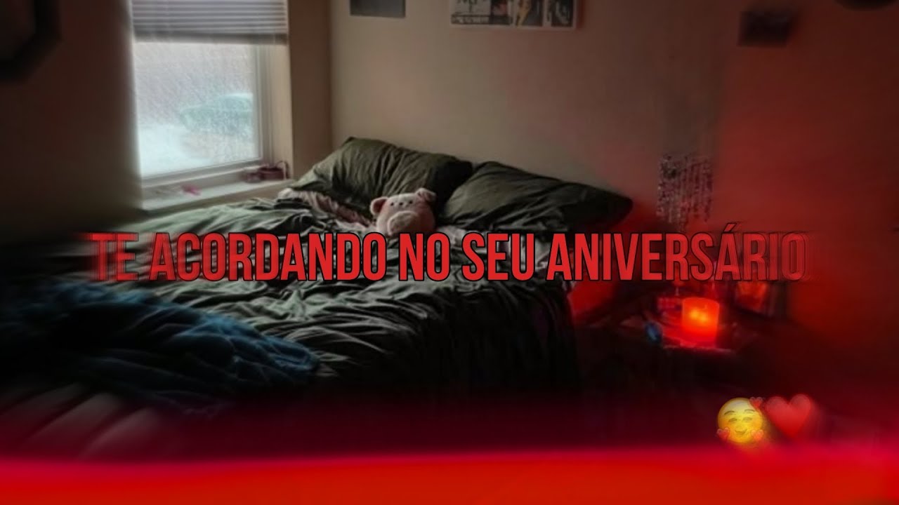 ASMR - Te acordando no seu aniversário 🤭❤️ | Flower Asmr