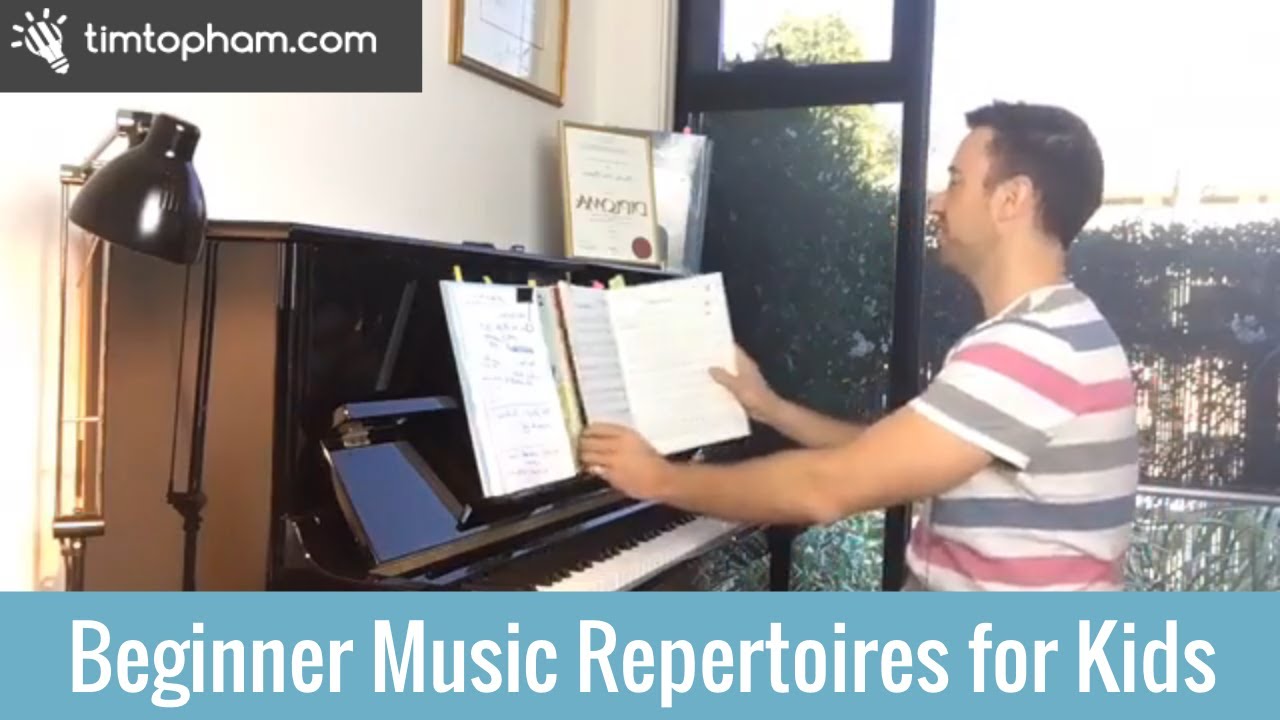 Beginner Piano Music Repertoire that Kids Will Love