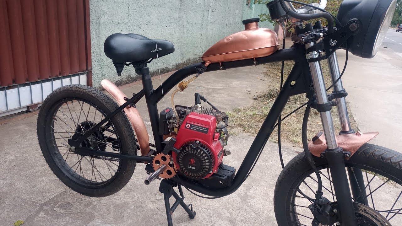 bike motorizada motor estacionario Mark 3 como instalar um farol na motorizada de maneira simples