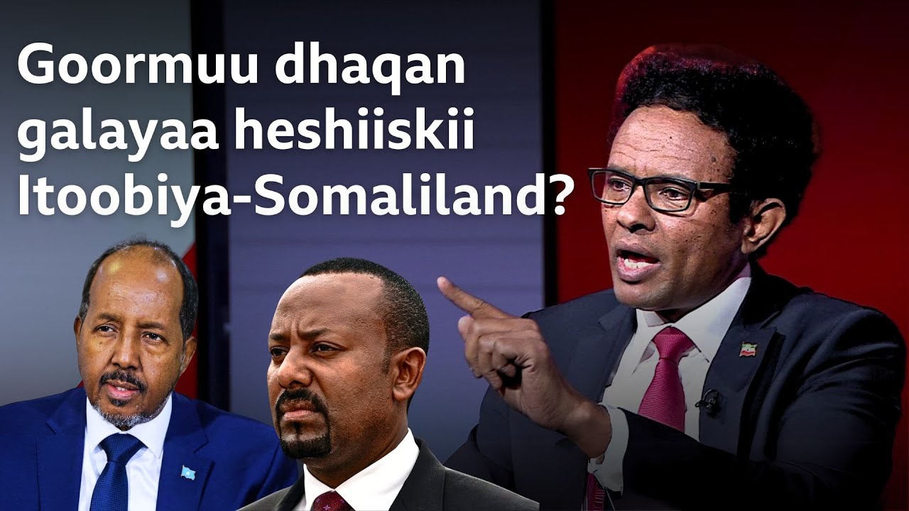 Khataraha qaran ee Soomaaliya iyo waxa ay Somaliland ka tiri wada hadalka Ethiopia iyo Somalia