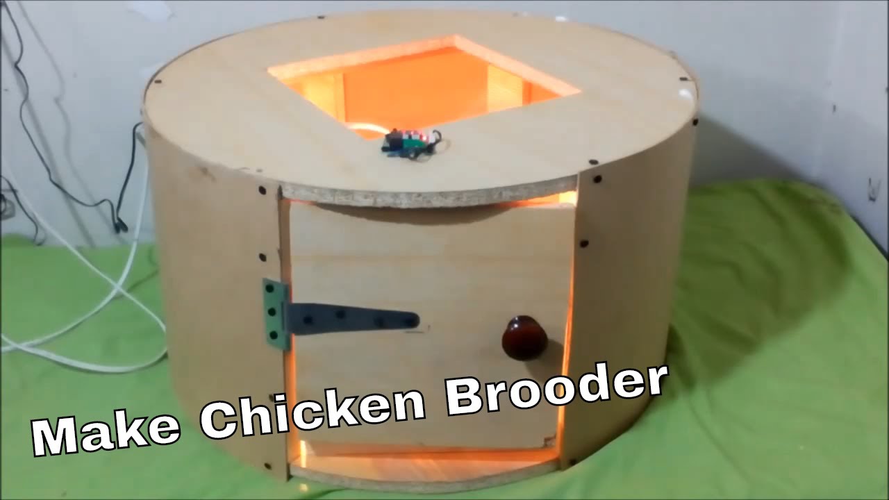 Chicken Brooder - Making a Brooder - How to make brooder
