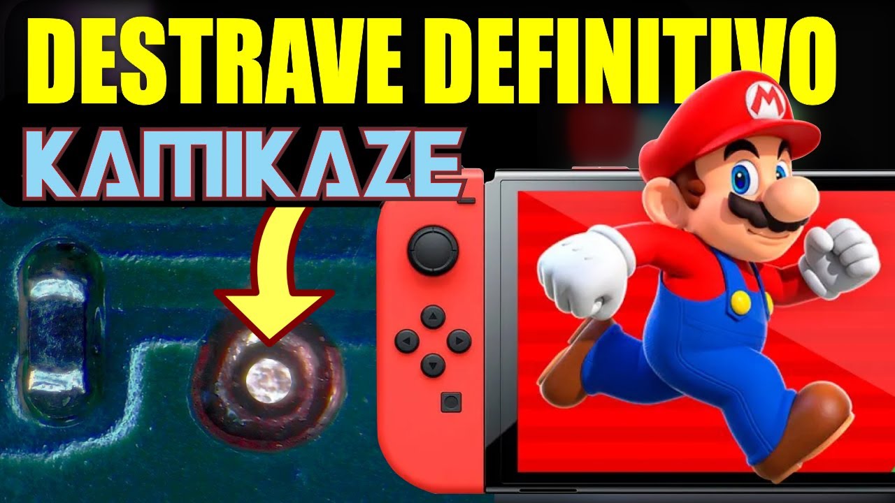 SWITCH OLED, Desbloqueando com M&eacute;todo Kamikaze.