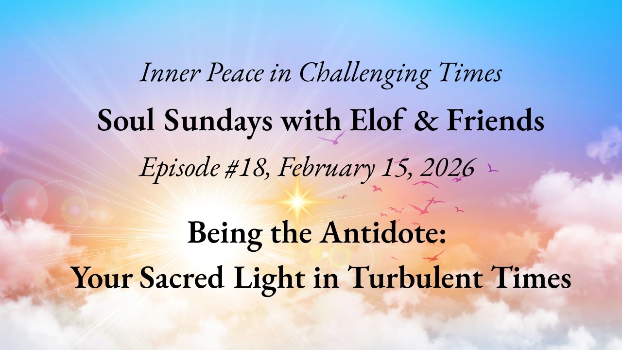 Being the Antidote: Your Sacred Light in Turbulent Times | Soul Sunday Feb 15, 2026