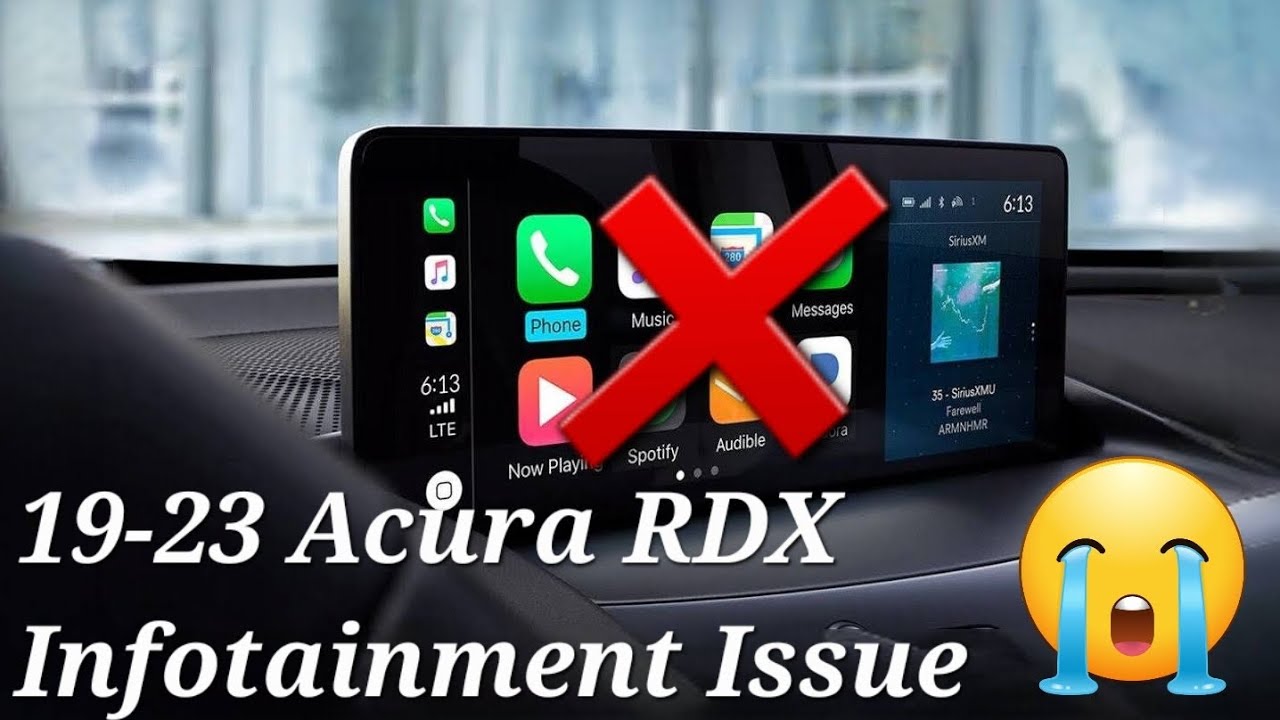 Acura RDX Infotainment Blank Screen Issue
