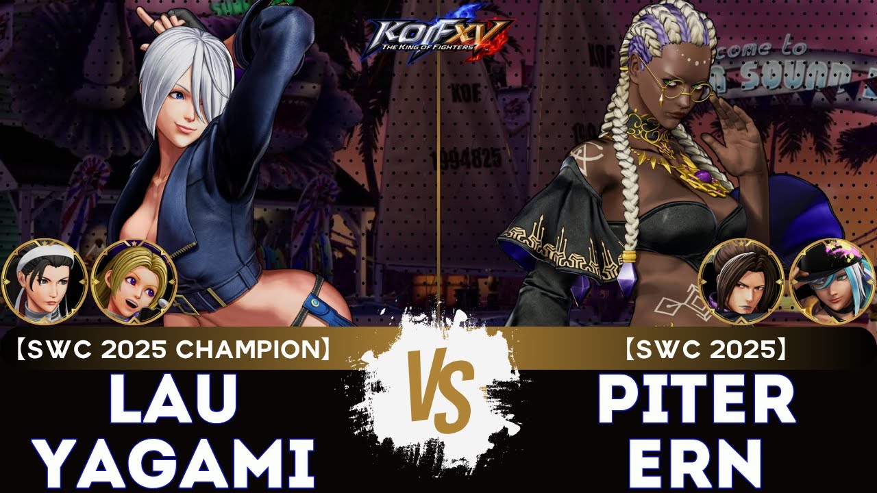 KOF XV🎞️LAUYAGAMI (Angel/Hinako/Chizuru) vs PITER ERN (Duo Lon/Dolores/Isla) 🎞️Replay Match - 10/25