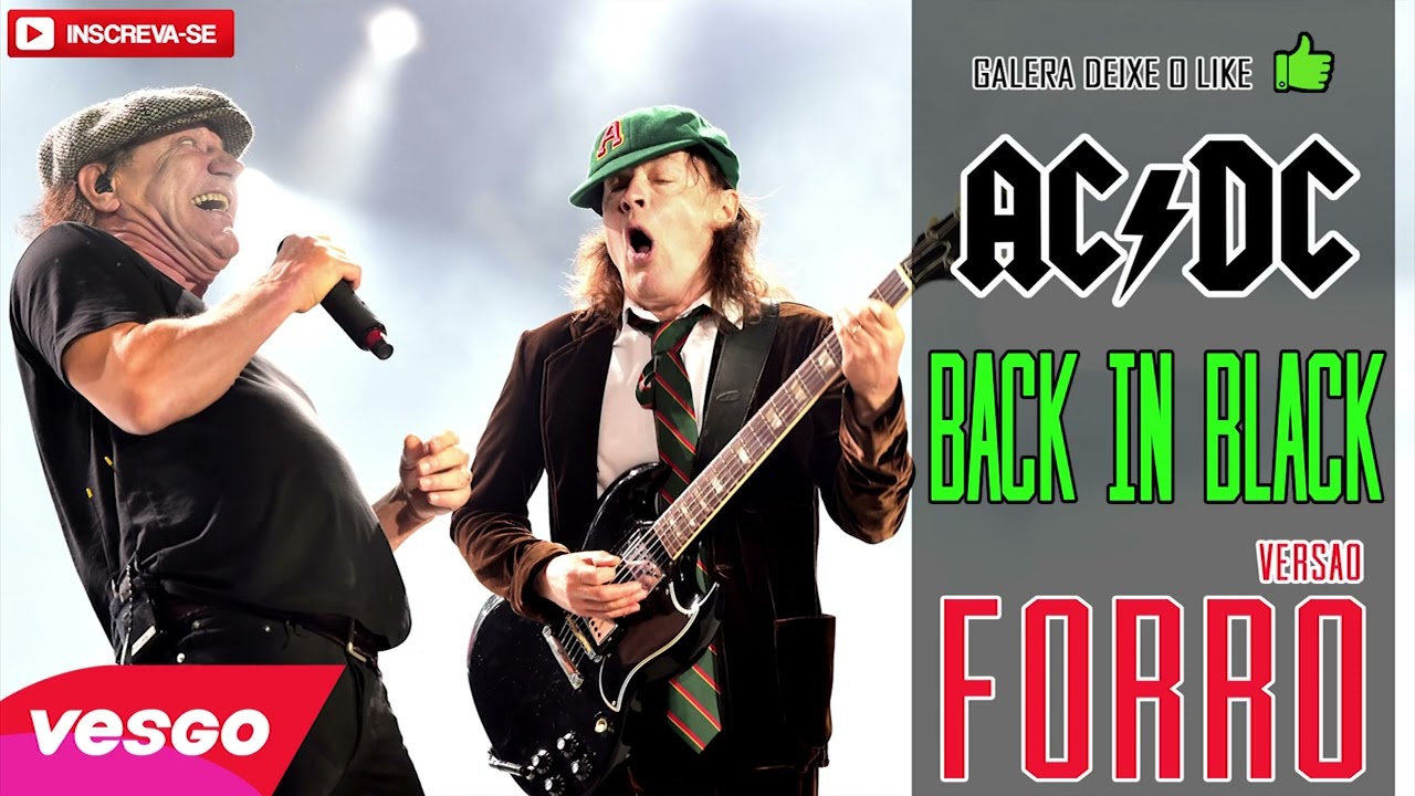 AC DC Back In Black VERSÃO FORRÓ