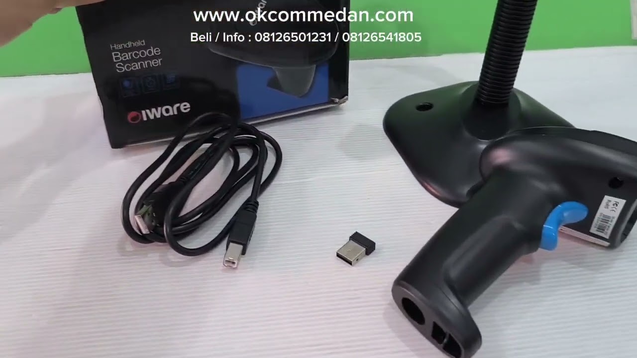 Iware X-203 Barcode Scanner 2D Wireless Bluetooth