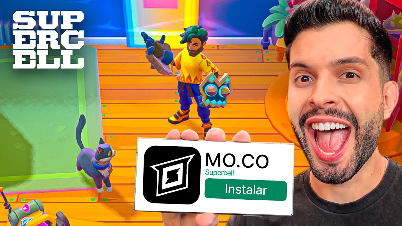 LAN&Ccedil;OU AGORA!! TESTEI O NOVO JOGO DA SUPERCELL 
