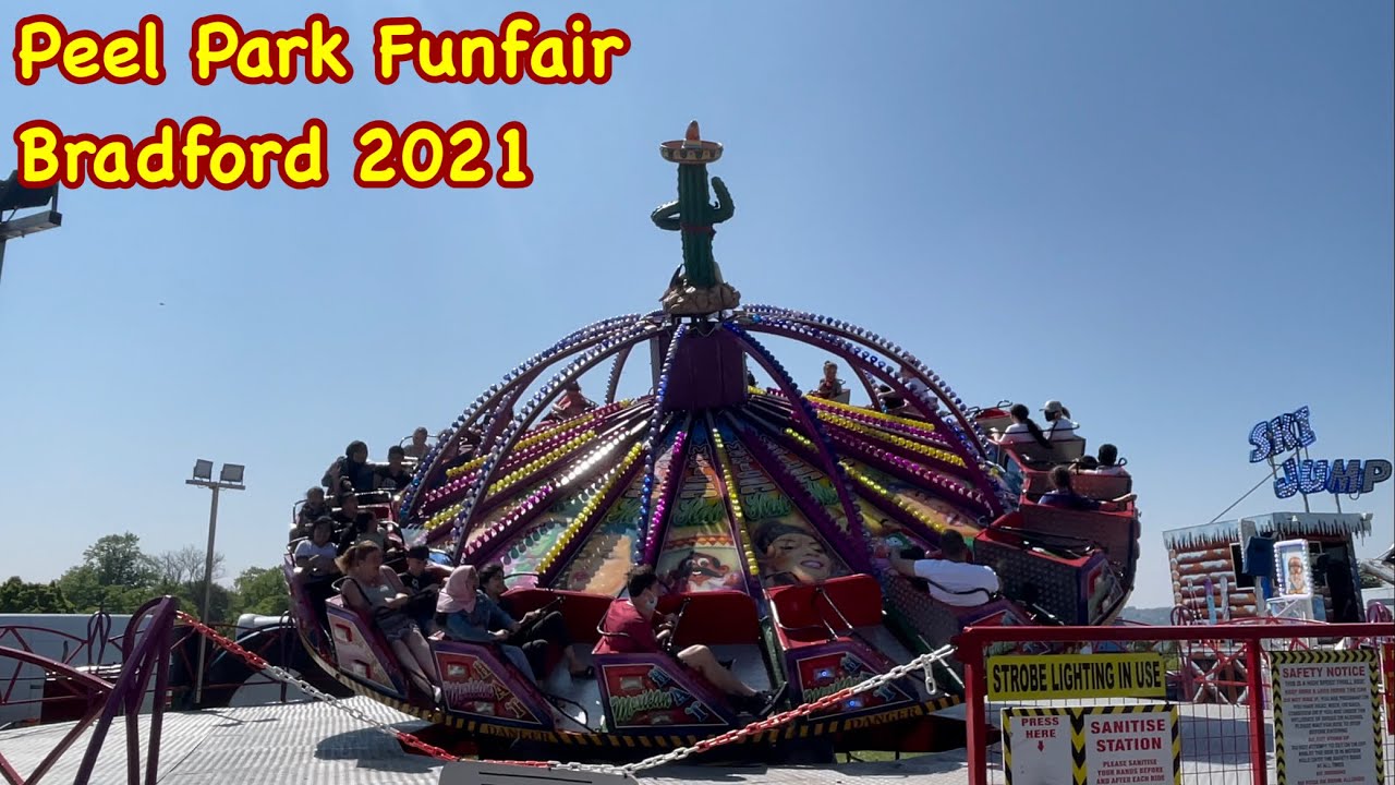 Peel Park Funfair Bradford May 2021