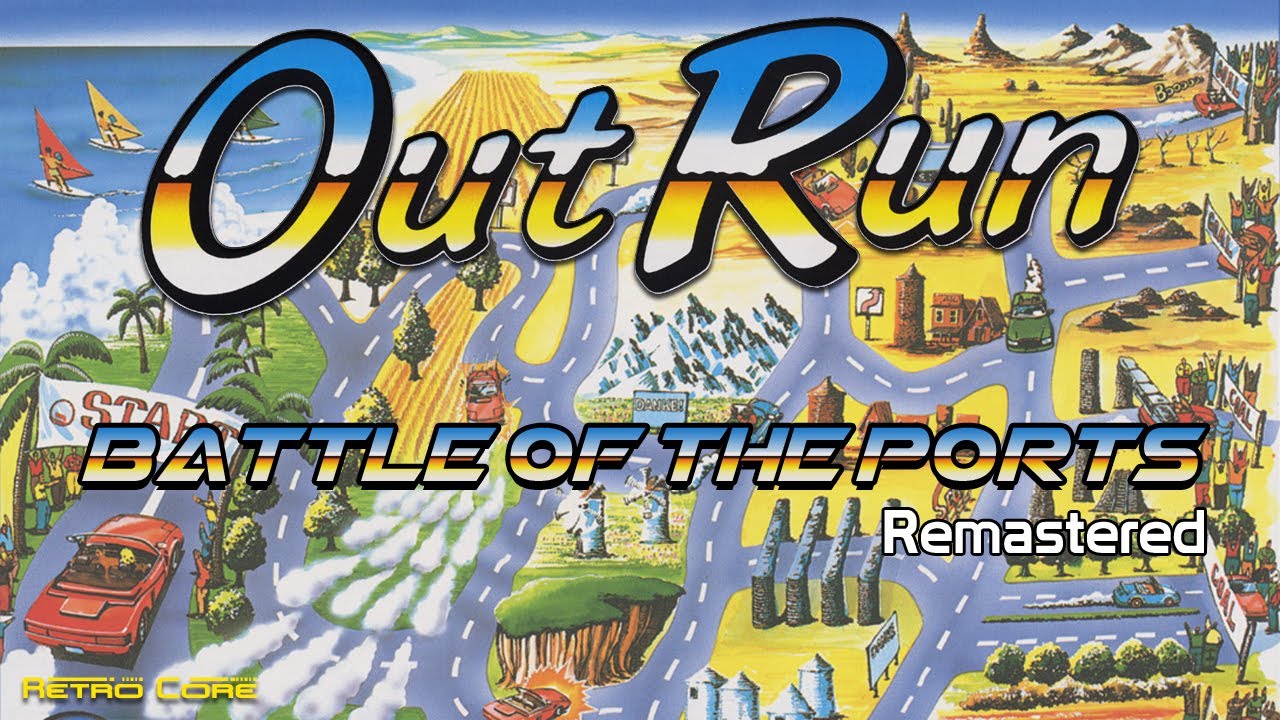 Battle of the Ports Remastered - Out Run (アウトラン) Show #308 - 60fps