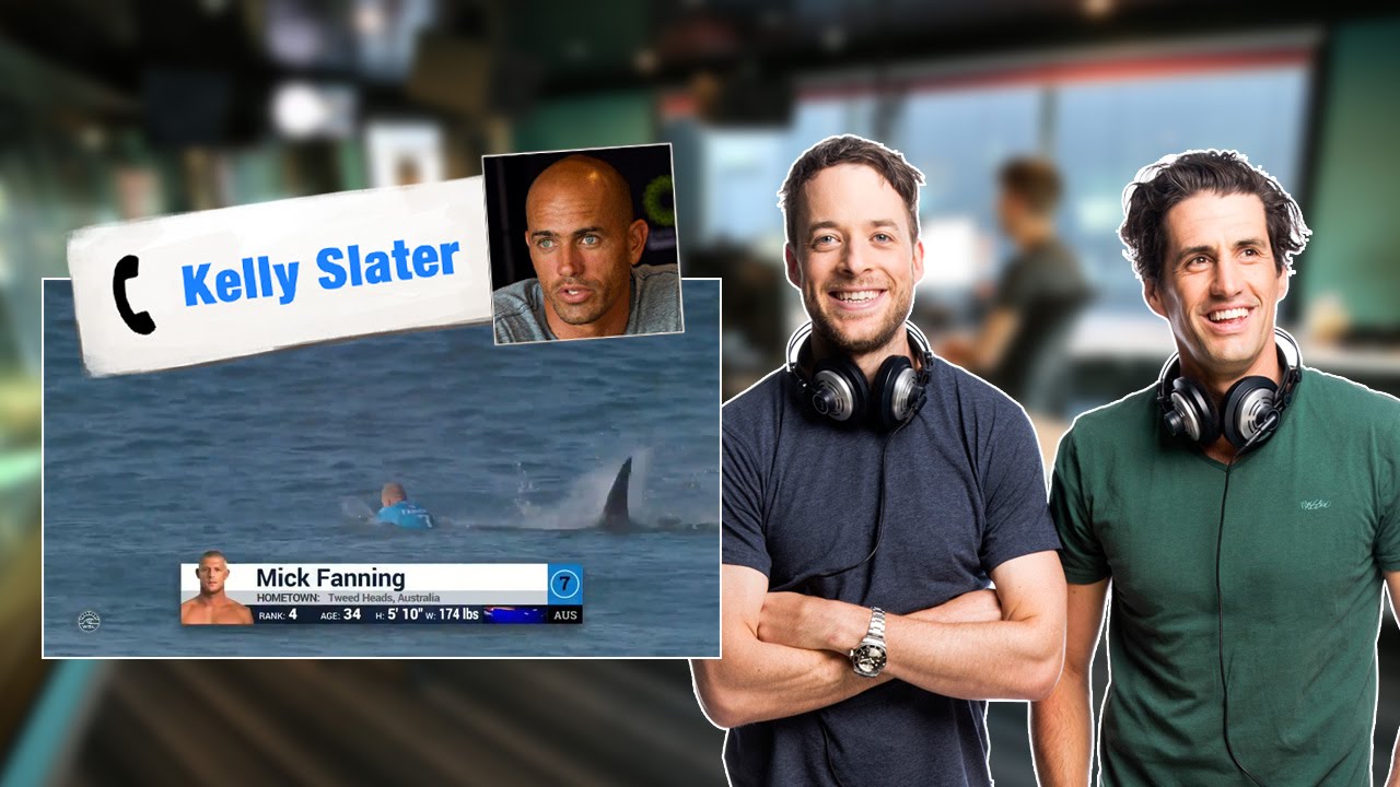 Kelly Slater Talks Mick Fanning Shark Attack