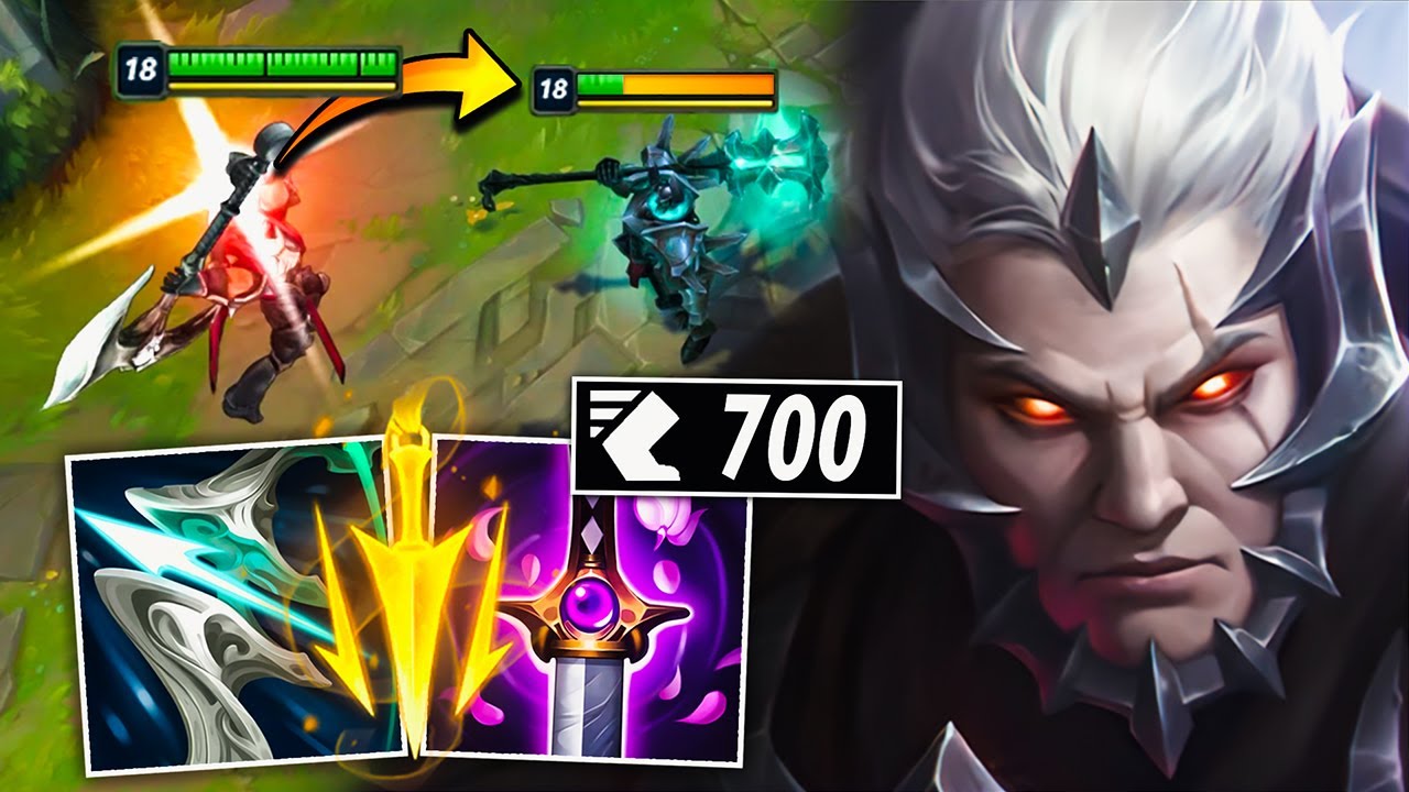 I underestimated how hard Lethal Tempo Jungle Darius dunks