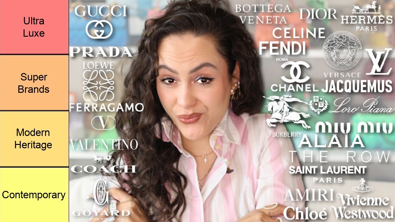 RANKING Designer Brands - The ULTIMATE Luxury Brand Tier List?!
