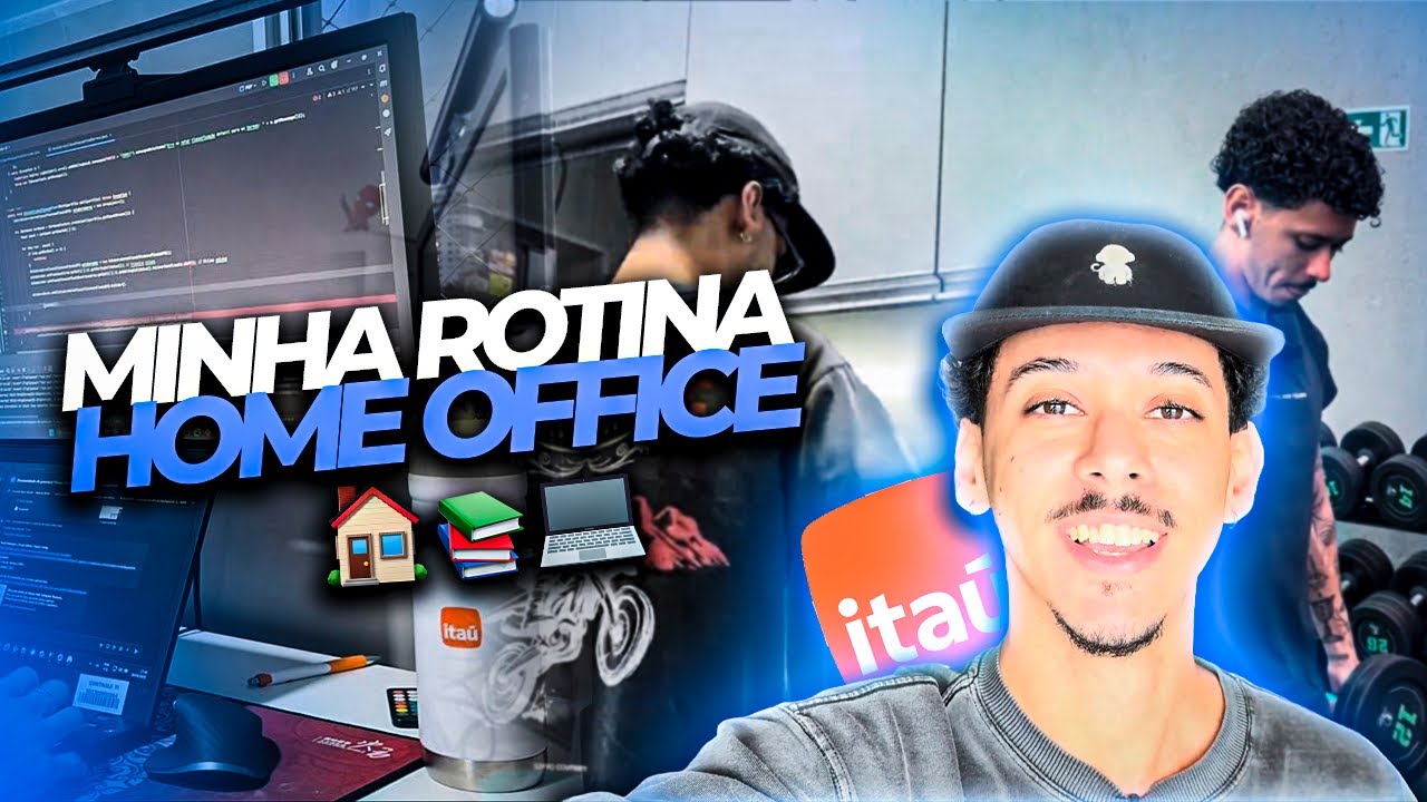 como é a rotina home office de um programador 👨🏻‍💻🏠