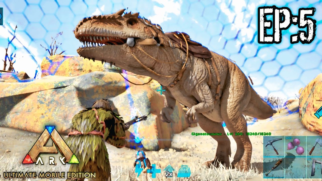 Ark Ultimate จับกีก้า Giganotosaurus EP:5