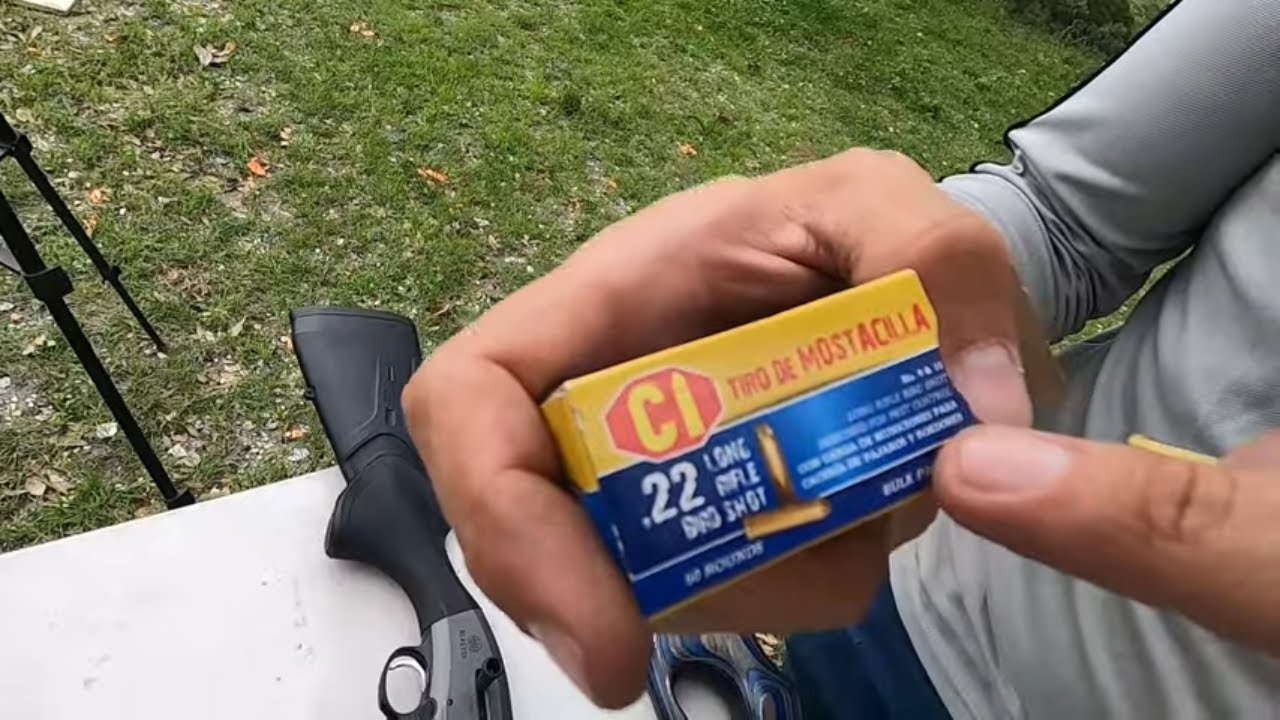 Convirtiendo un rifle👉👈 cal .22lr en escopeta  🤯🤯🤯 Mostacilla Ci