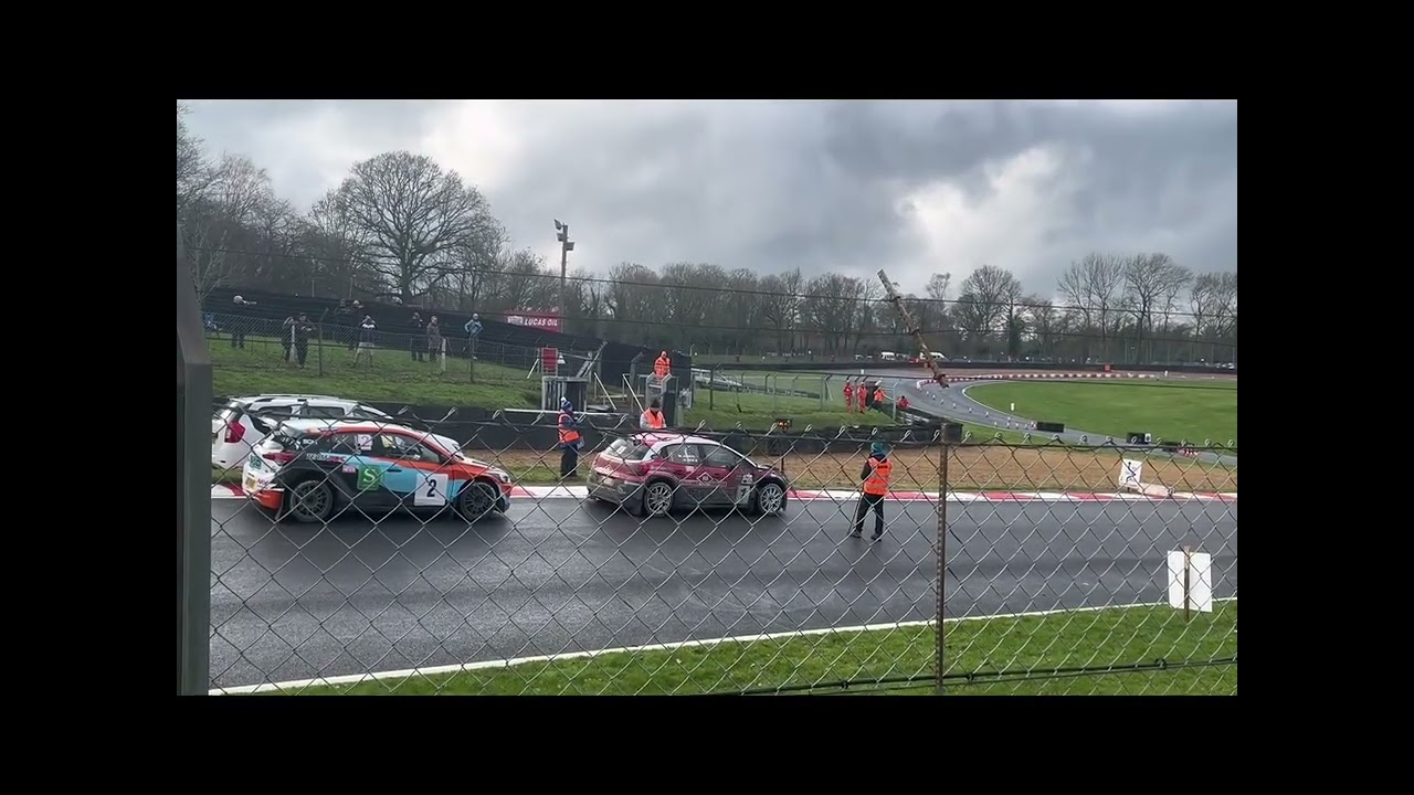 Brands Hatch Winter stages Rally 2 action and crashes 