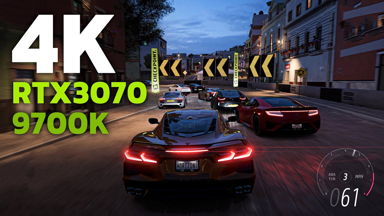 Forza Horizon 5 - 4K MAX / EXTREME / ULTRA - RTX 3070