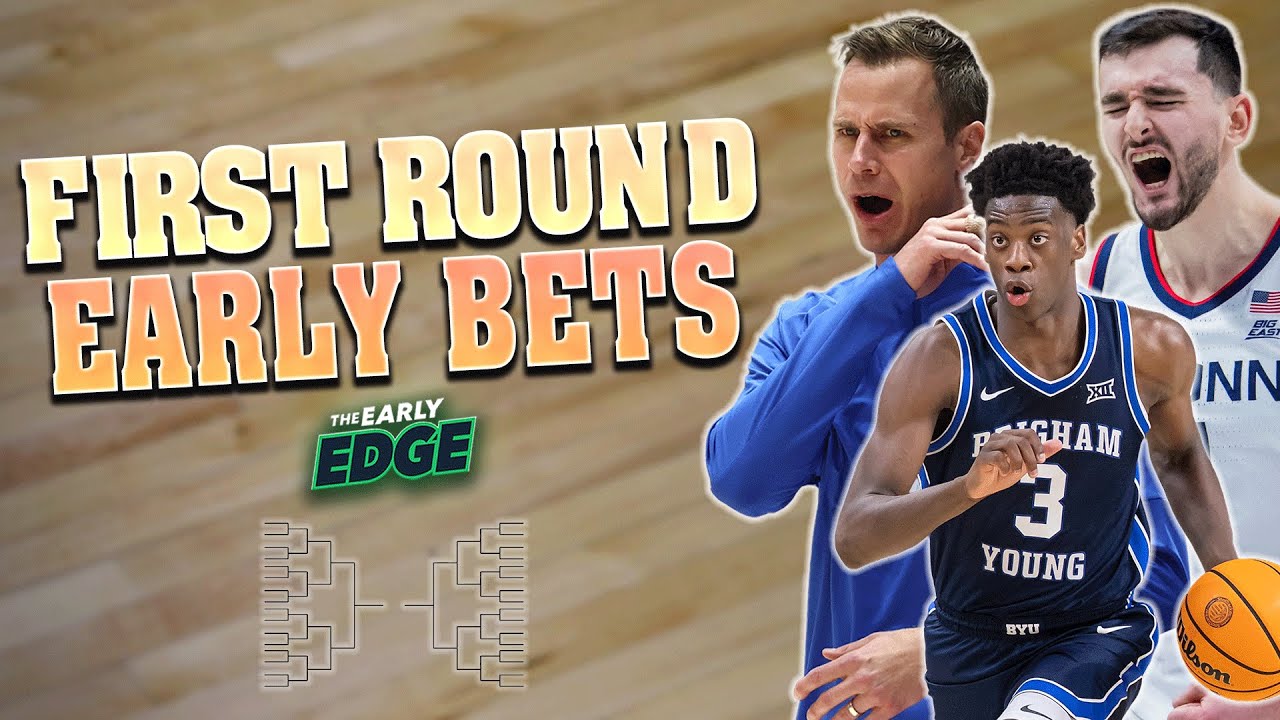 NCAA Tournament EARLY First Round Picks and Bets!