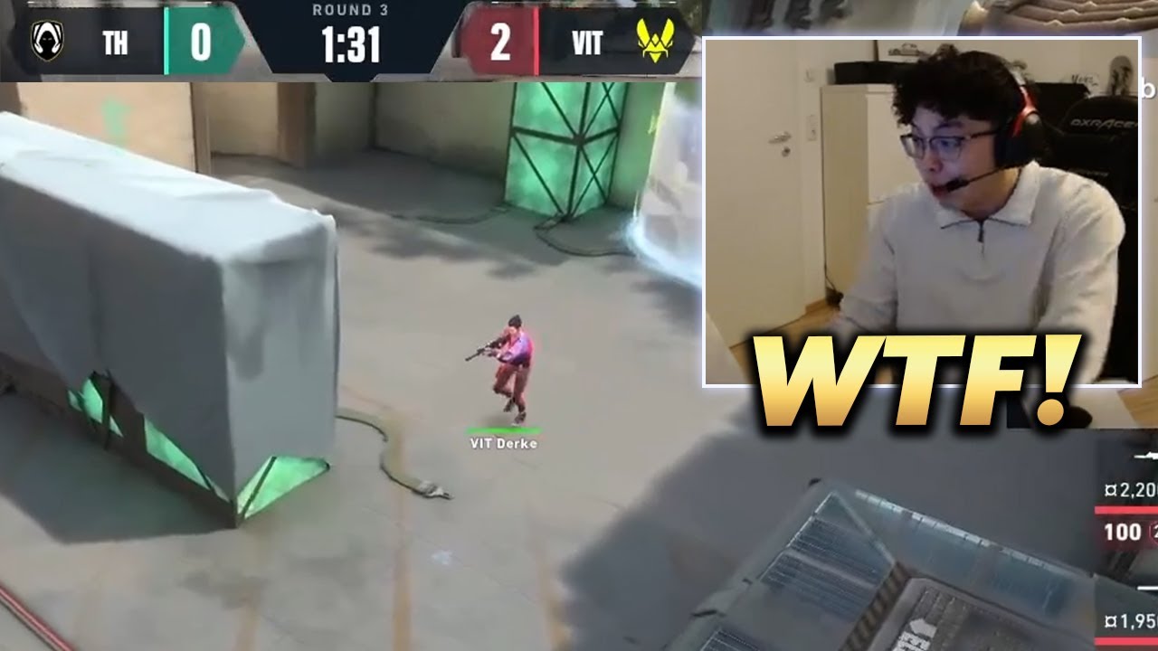 When Valorant Pros/Streamers React To INSANE PLAYS V3