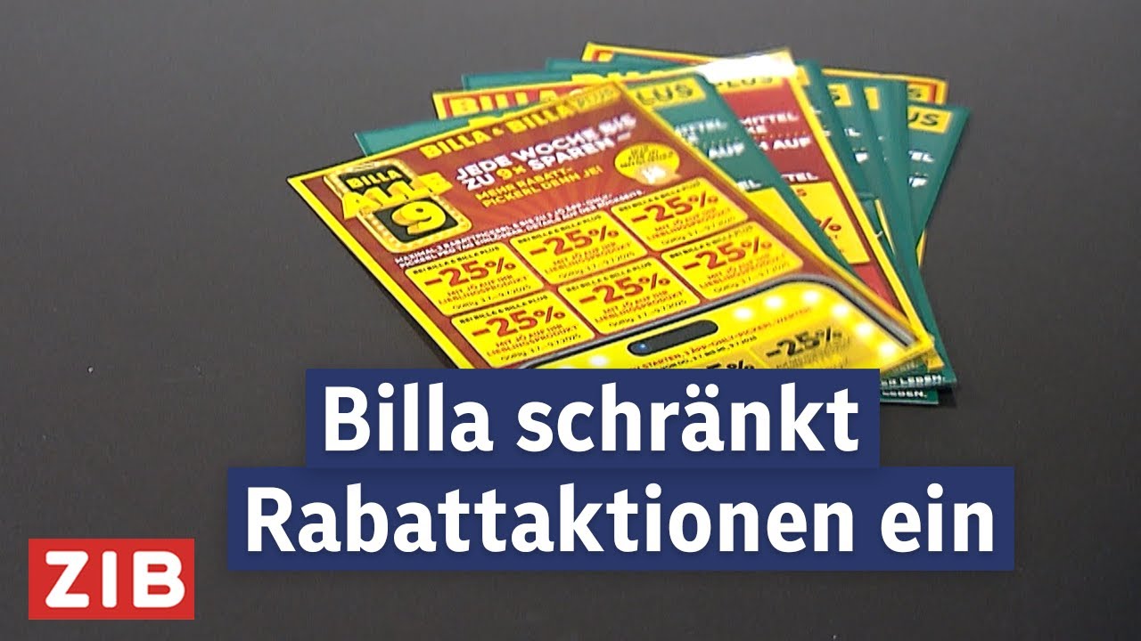 Billa-Rabattpickerl: Das &auml;ndert sich | ZIB 13:00 vom 02.07.2025