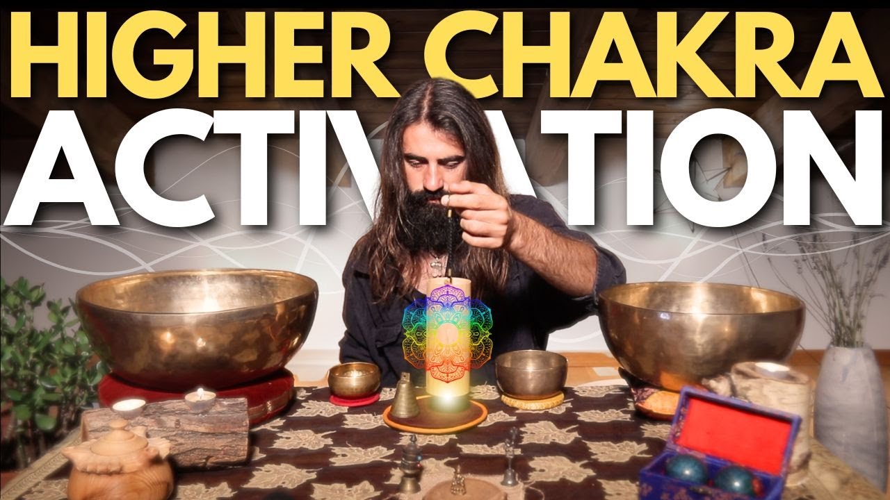 Third Eye & Crown Chakra Activation Sound Bath ⫸  Higher Consciousness Frequencies