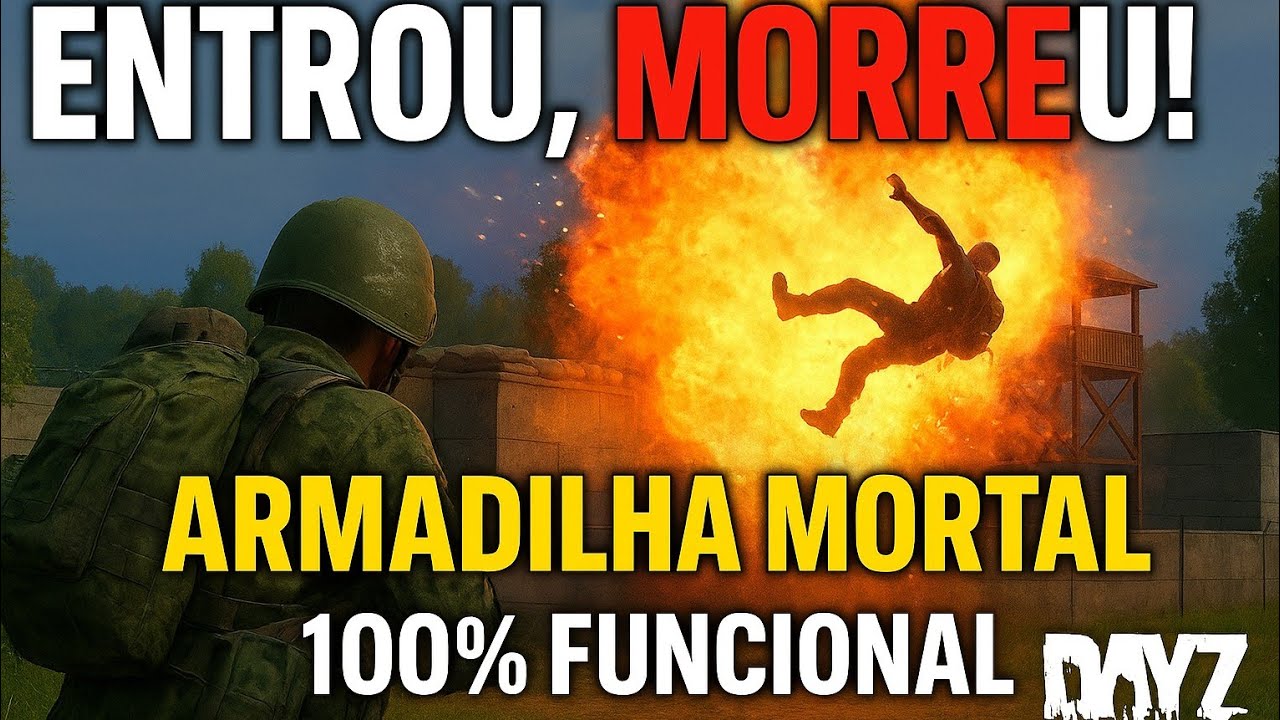 💣 Ninguém Nunca Fez Isso no DayZ — Base QUE SE DEFENDE SOZINHA! - COMO FAZER passo a passo