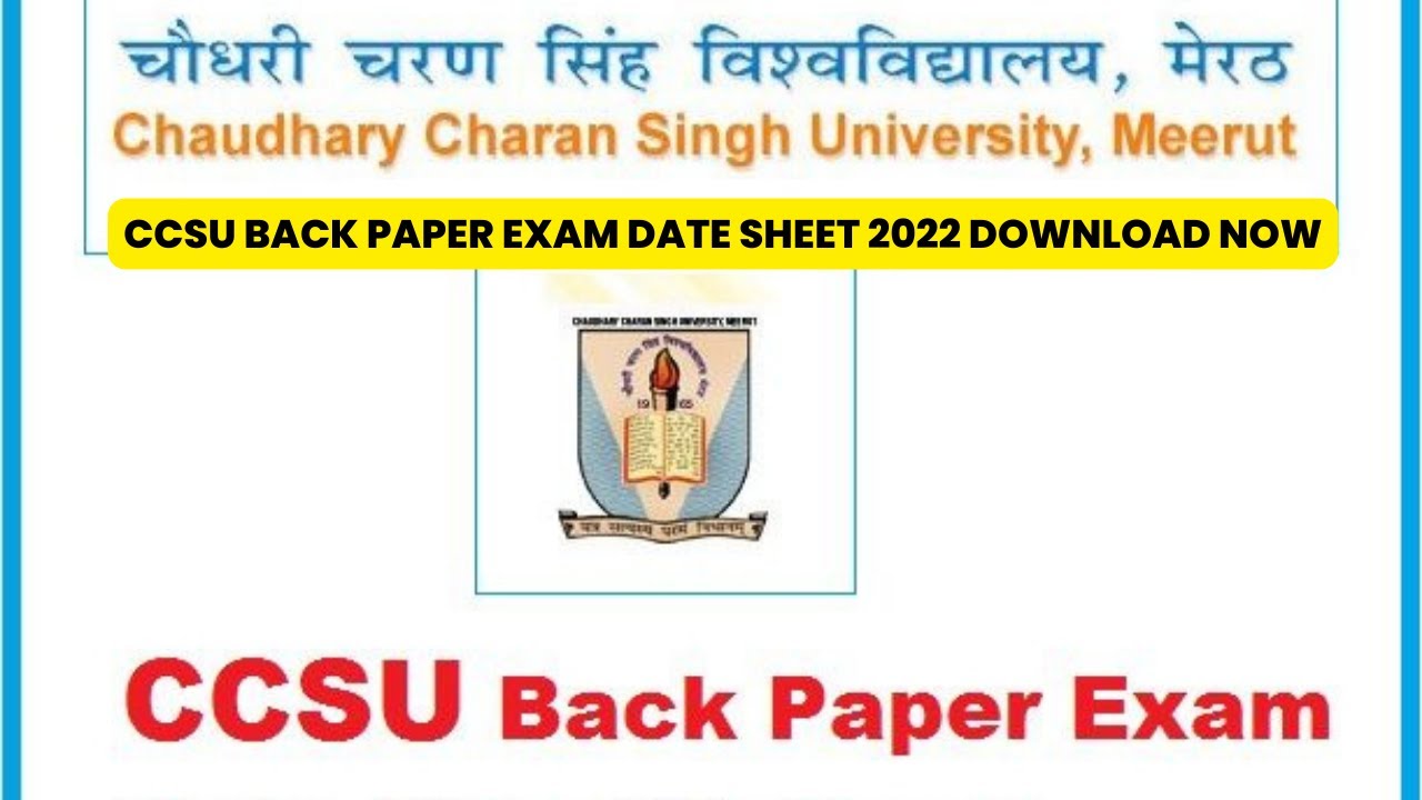 #ccsu #ccsuniversity   CCSU back Exam Datesheet 2022 || Private & Regular exam 2022