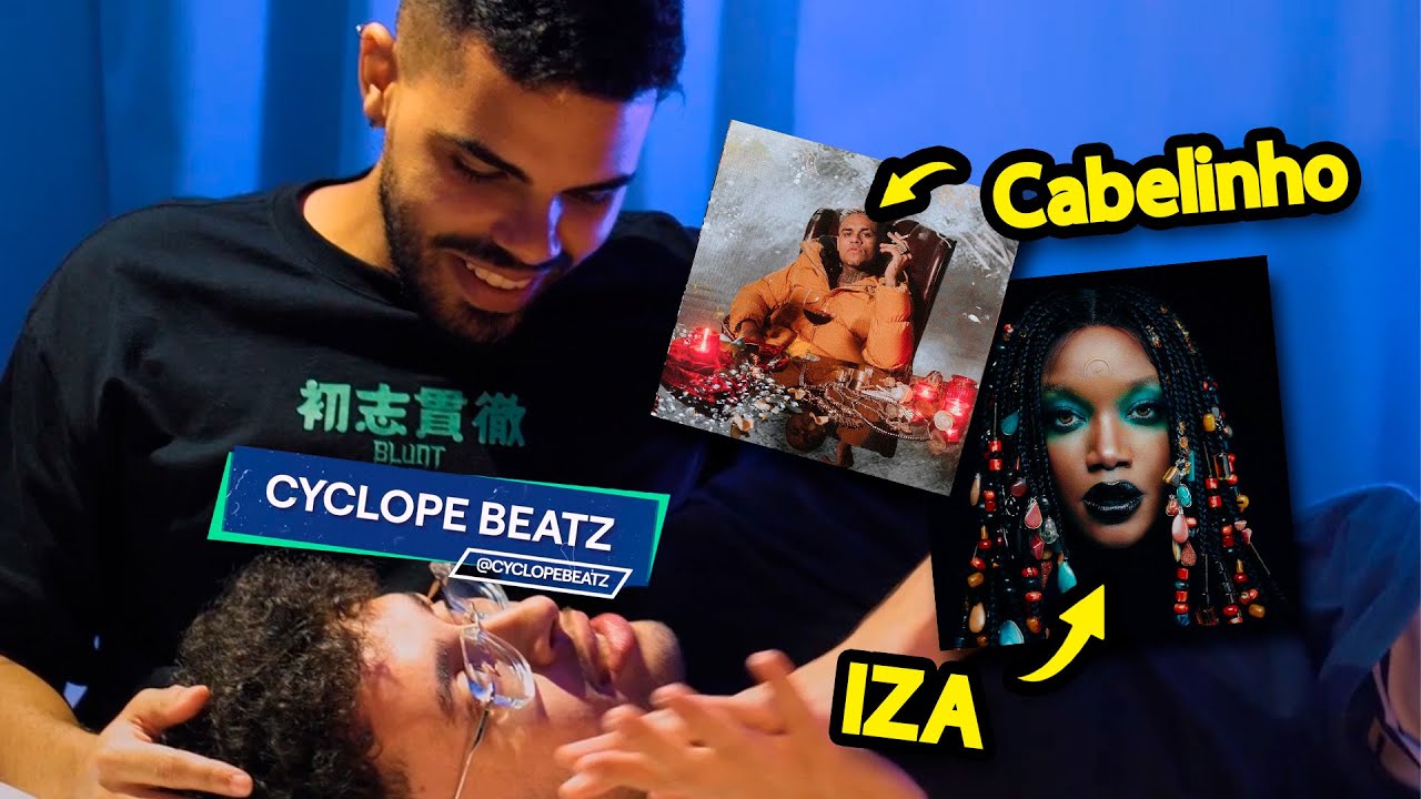 No Quarto com o Produtor de IZA e MC Cabelinho - CyclopeBeatz