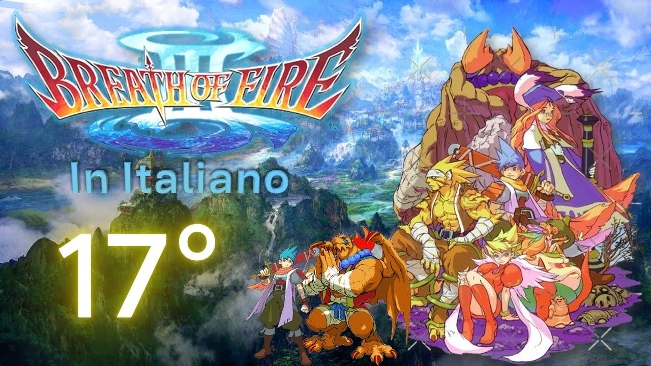 Breath of fire 3 - La misteriosa tigre-mannara Gameplay PS1/DS (No Commentary)