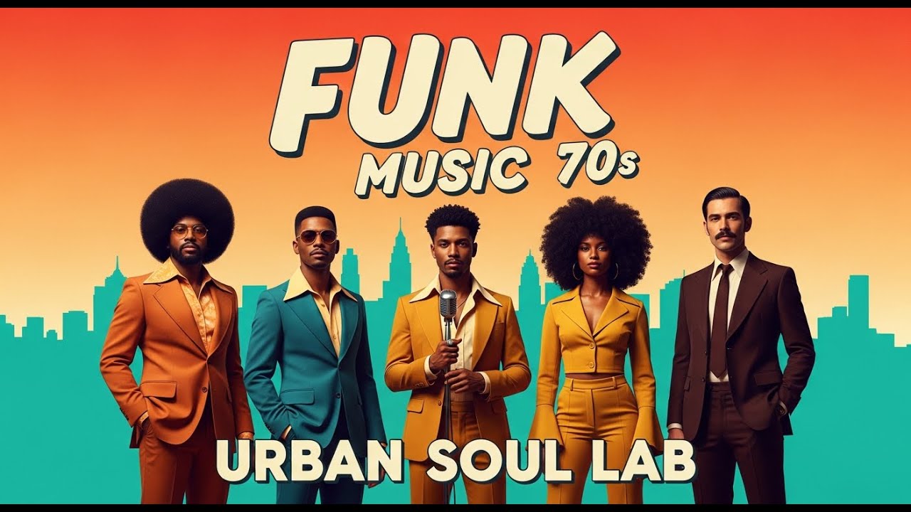 Smooth Funk 70s 🎶 Soul Radio Background Music Mix
