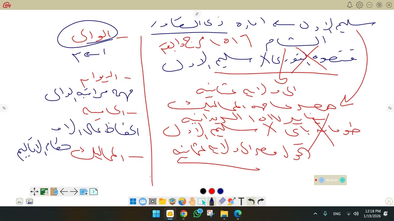 مراجعه تاريخ ليله الامتحان 3ع