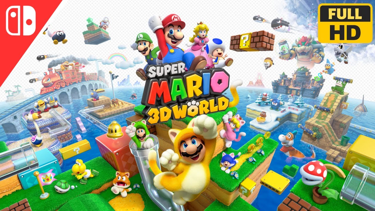 (Nintendo) SUPER MARIO 3D WORLD Gameplay Walkthrough [No Commentary]