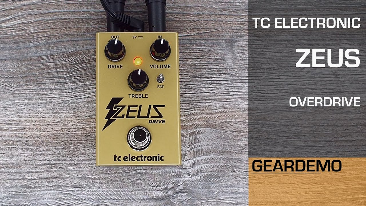 TC Electronic - Zeus - Overdrive (No Talk Geardemo)