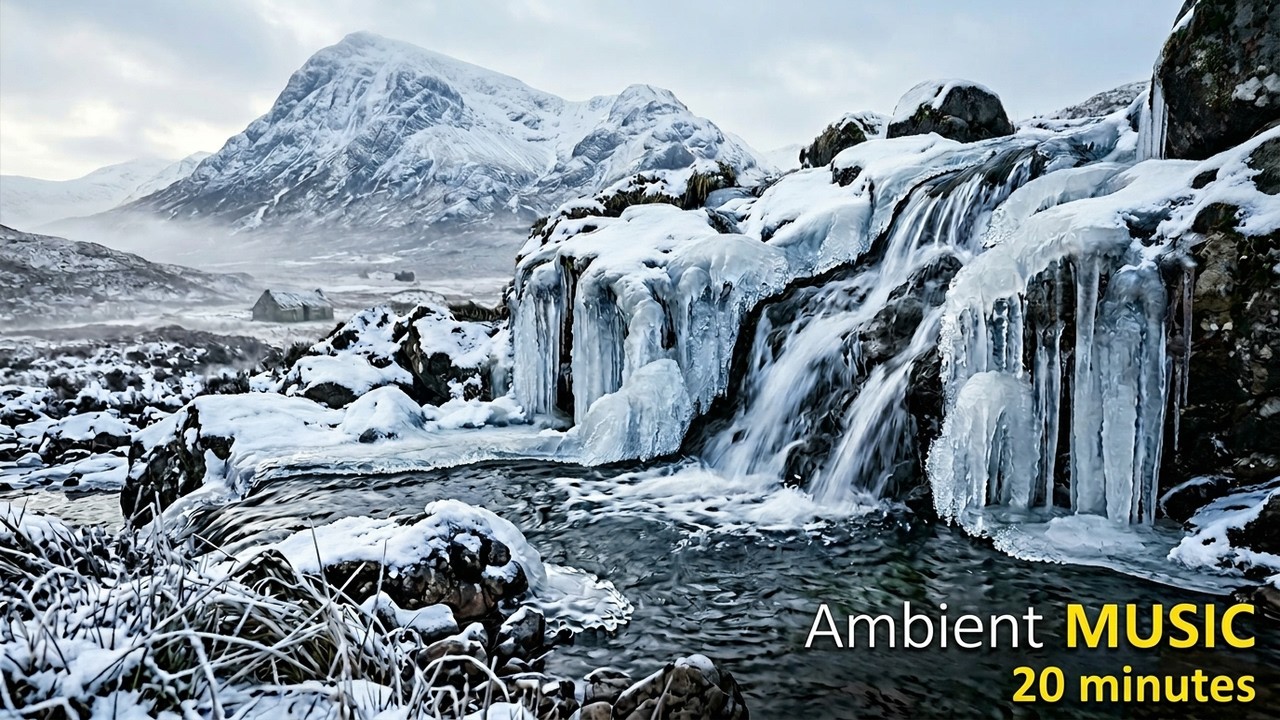 Tranquil Scottish Waters | Ice & Snow Ambience for Unwinding