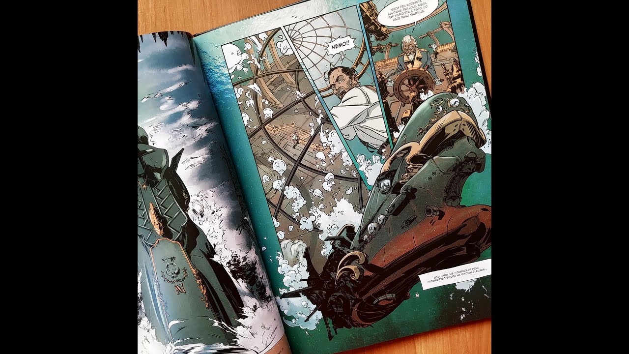 Nautilus. Tom 2: Mobilis in mobile &ndash; Prezentacja komiksu &ndash; Oficjalny kanał Lost In Time