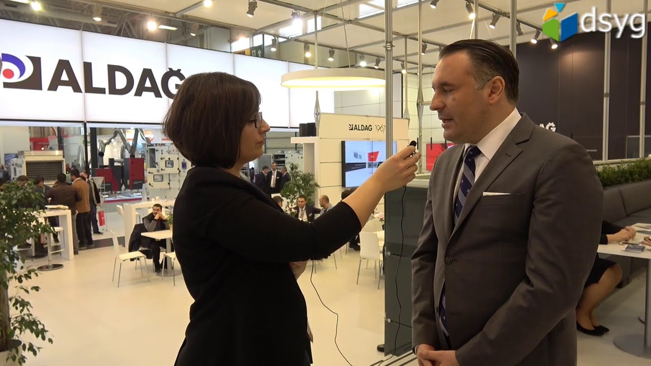 ALDAĞ A.Ş. - ISK SODEX 2018 - Rebii Dağoğlu DSYG TV R&ouml;portajı (10.02.2018)