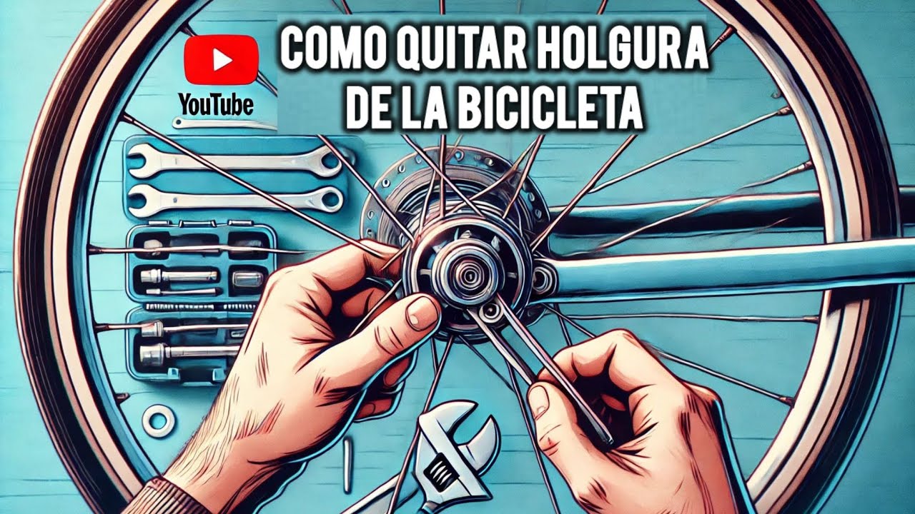 Como quitar holgura rueda bicicleta