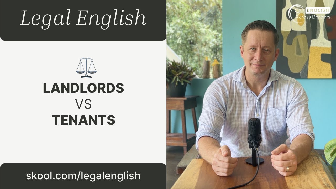 How to Mediate Landlord–Tenant Disputes in English | Legal English – Advanced Lesson 8.2